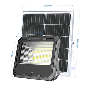 Luz solar para exteriores / Luz LED solar / Luz de inundación solar Luz solar de 200W