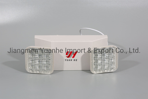 Luz de emergencia LED de doble cabezal / punto doble de venta caliente