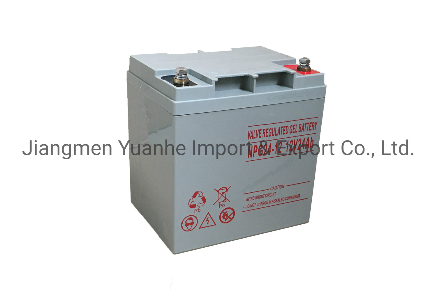 12V24ah Batería de gel de plomo ácido sellada Batería VRLA Batería de UPS sin mantenimiento