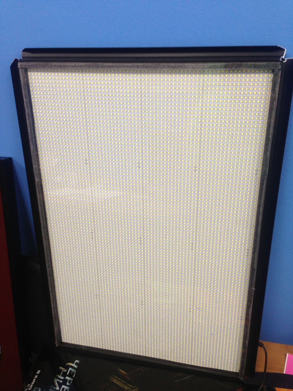 Publicidad de caja de luz de animación reprogramable LED