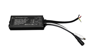 Controlador de emergencia LED para lámpara LED de 3-70 W, kits de controlador de emergencia con batería de respaldo
